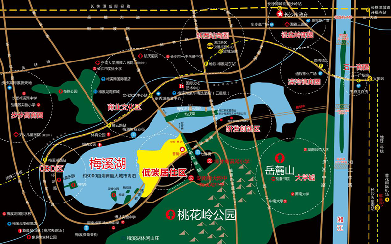 中海熙湾位置图