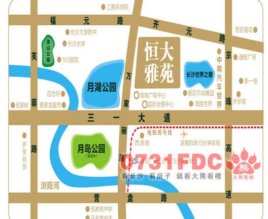 恒大悦湖商业广场位置图