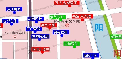 湘诚新桥佳园位置图