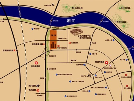 旺城天悦位置图